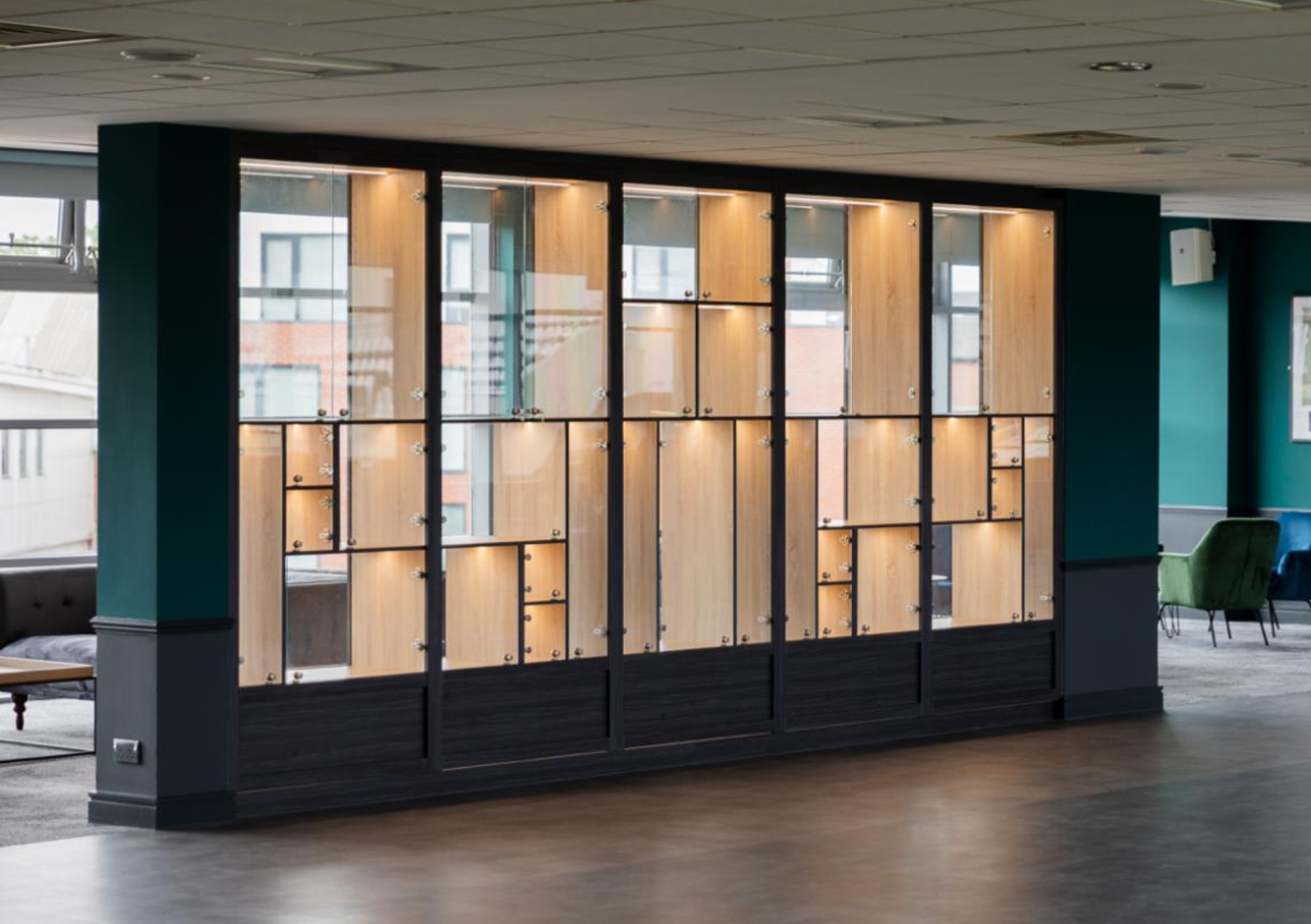 Storage Leading UK manufacturer office, reception and meeting room